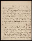 Letter from T. G. Wall to Captain Thomas Sparrow